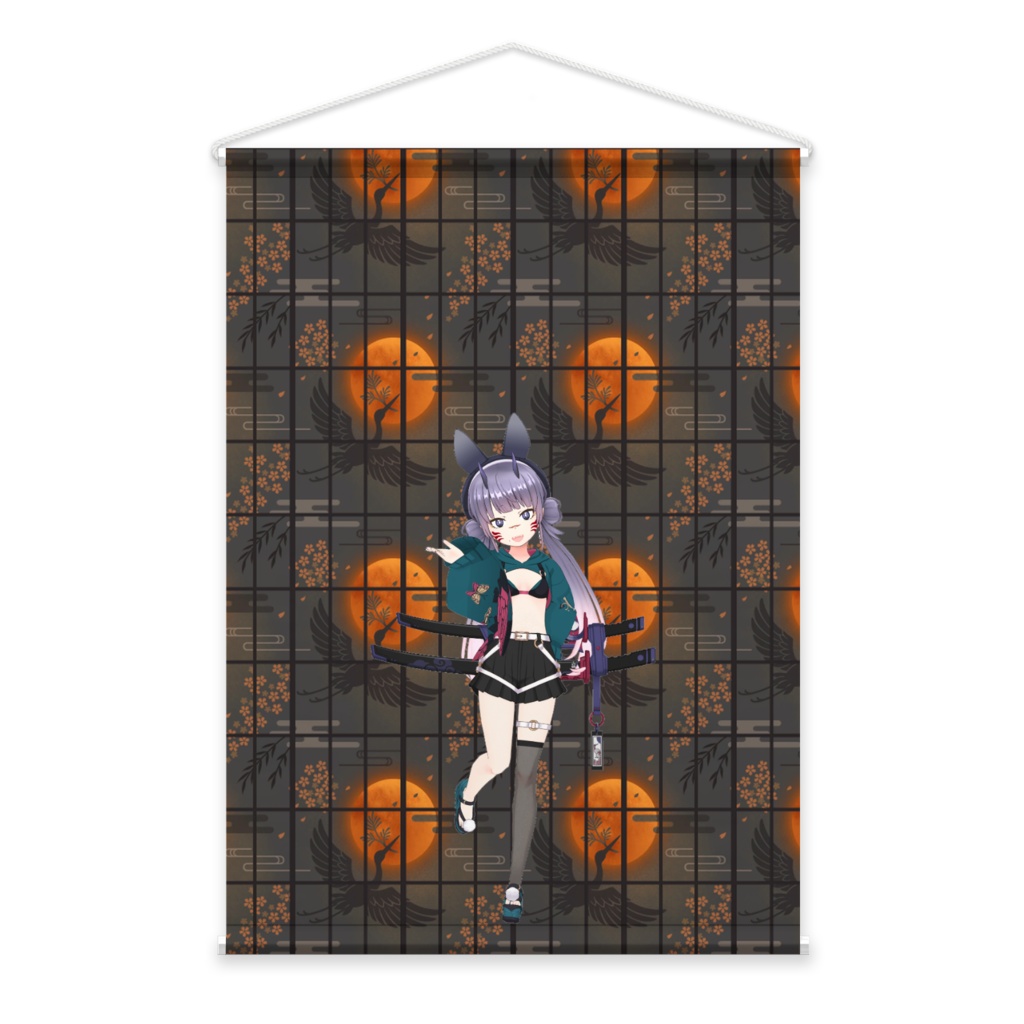 【茶々丸】02月記念日-タペストリー-G0116