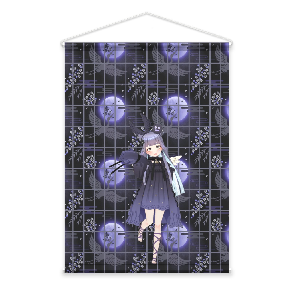 【にゃ汰】02月記念日-タペストリー-G0133