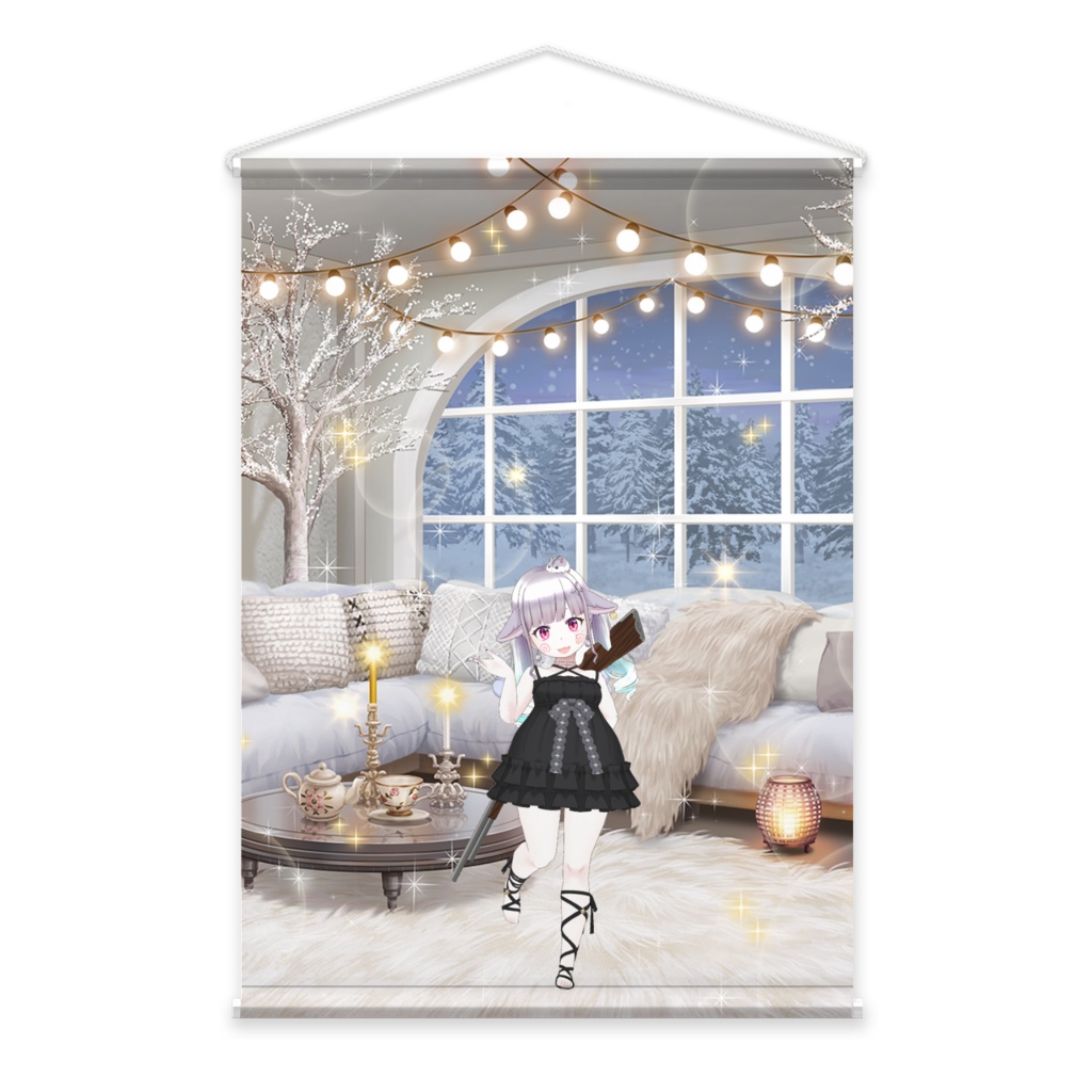 【まいたけ】02月記念日-タペストリー-G0136