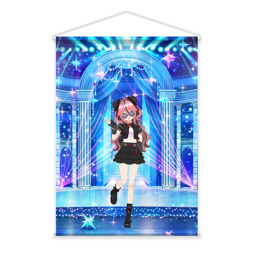 【ニャローテ大好きっ子】02月記念日-タペストリー-G0142