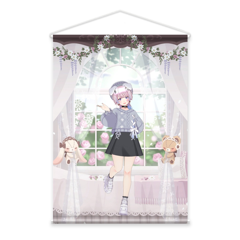 【十条わう】02月記念日-タペストリー-G0146