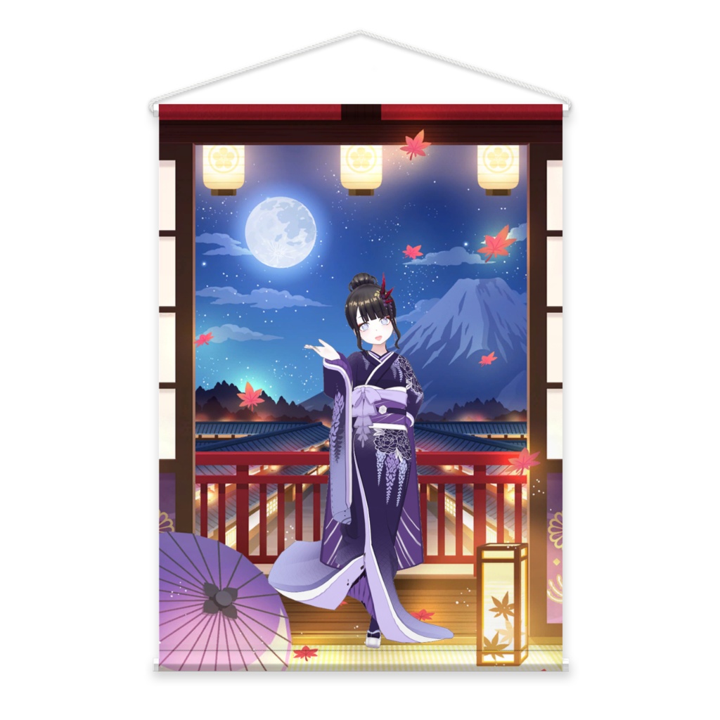 【くろあ】02月記念日-タペストリー-G0148