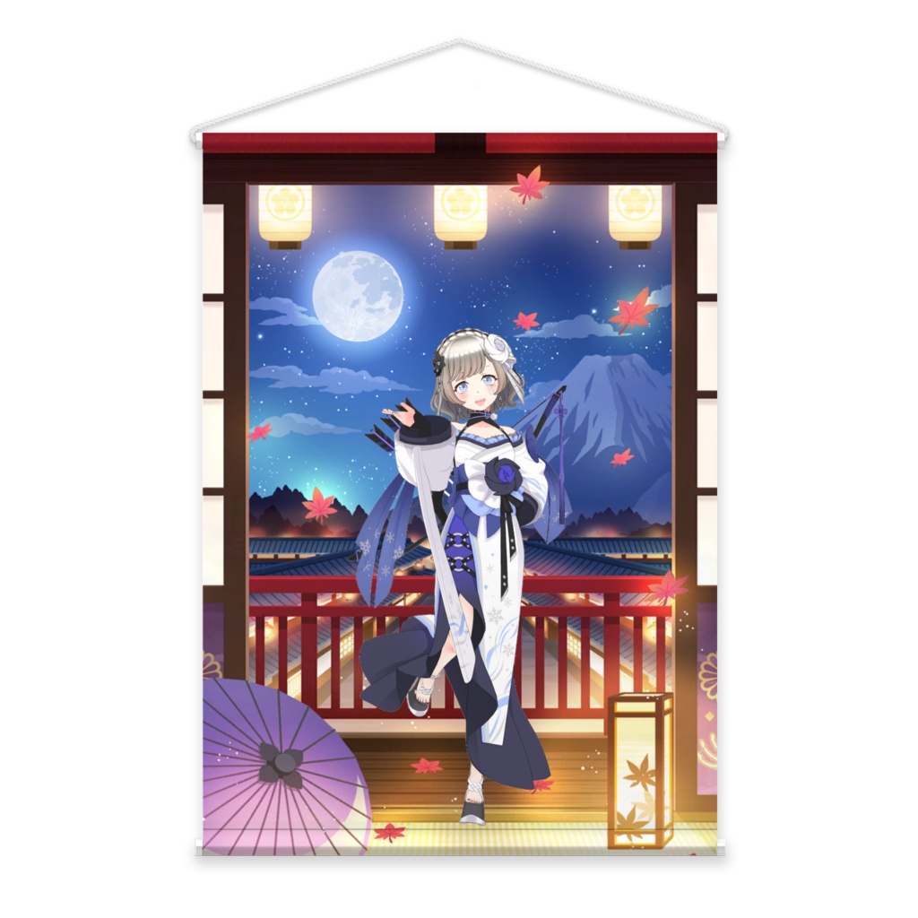 【琴吹葉留】02月記念日-タペストリー-G0150