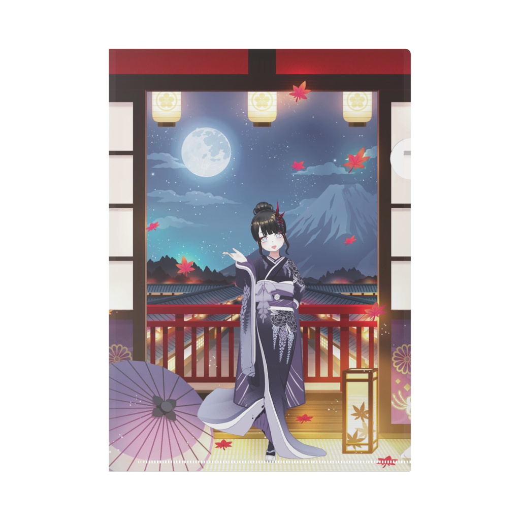 【くろあ】02月記念日-クリアファイル-G0148