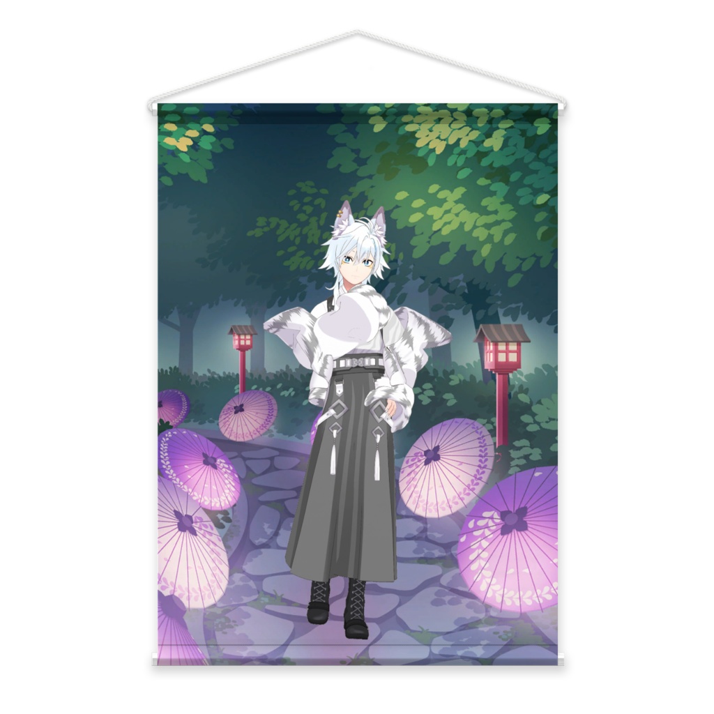 【風花悠月】02月記念日-タペストリー-G0157