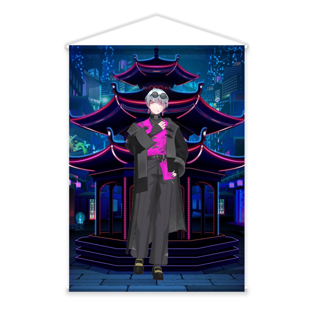 【一 ロロ】02月記念日-タペストリー-G0166