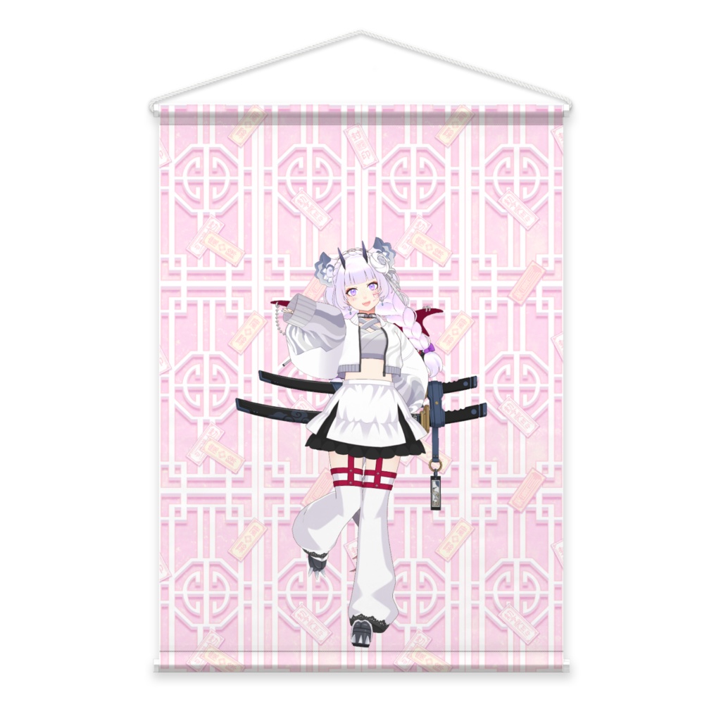 【渡蘭 珠壽穂】02月記念日-タペストリー-G0173