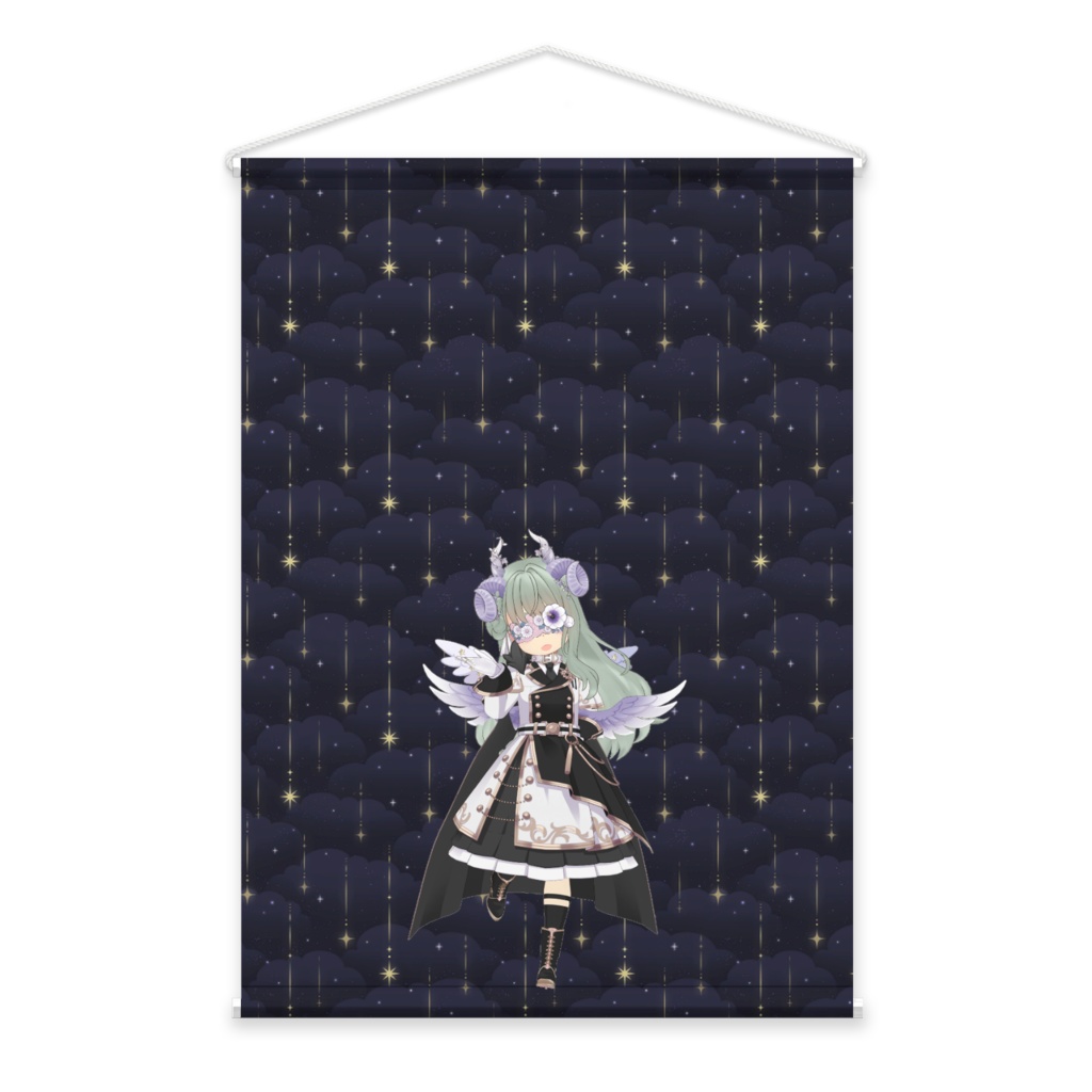 【--あぁ～くん--】02月記念日-タペストリー-G0243