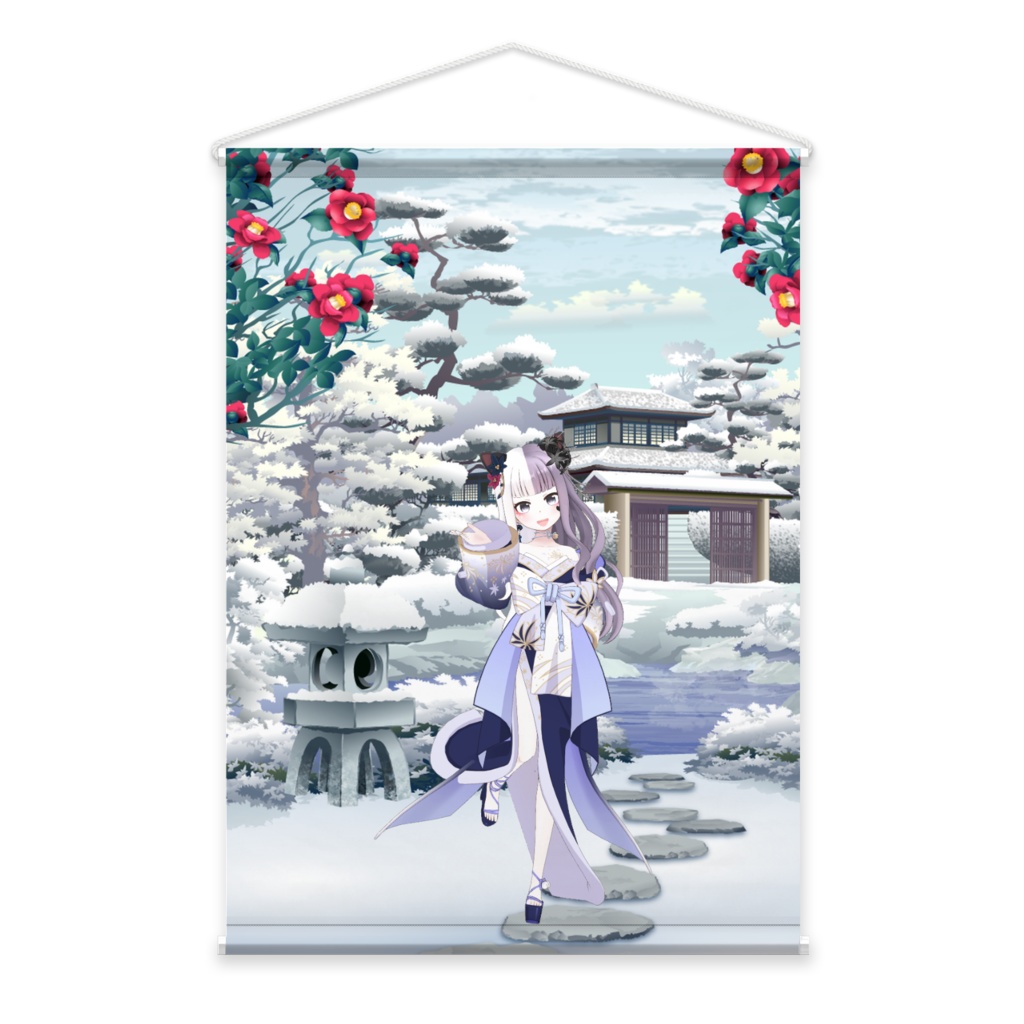 【唯希ミン】02月記念日-タペストリー-G0250