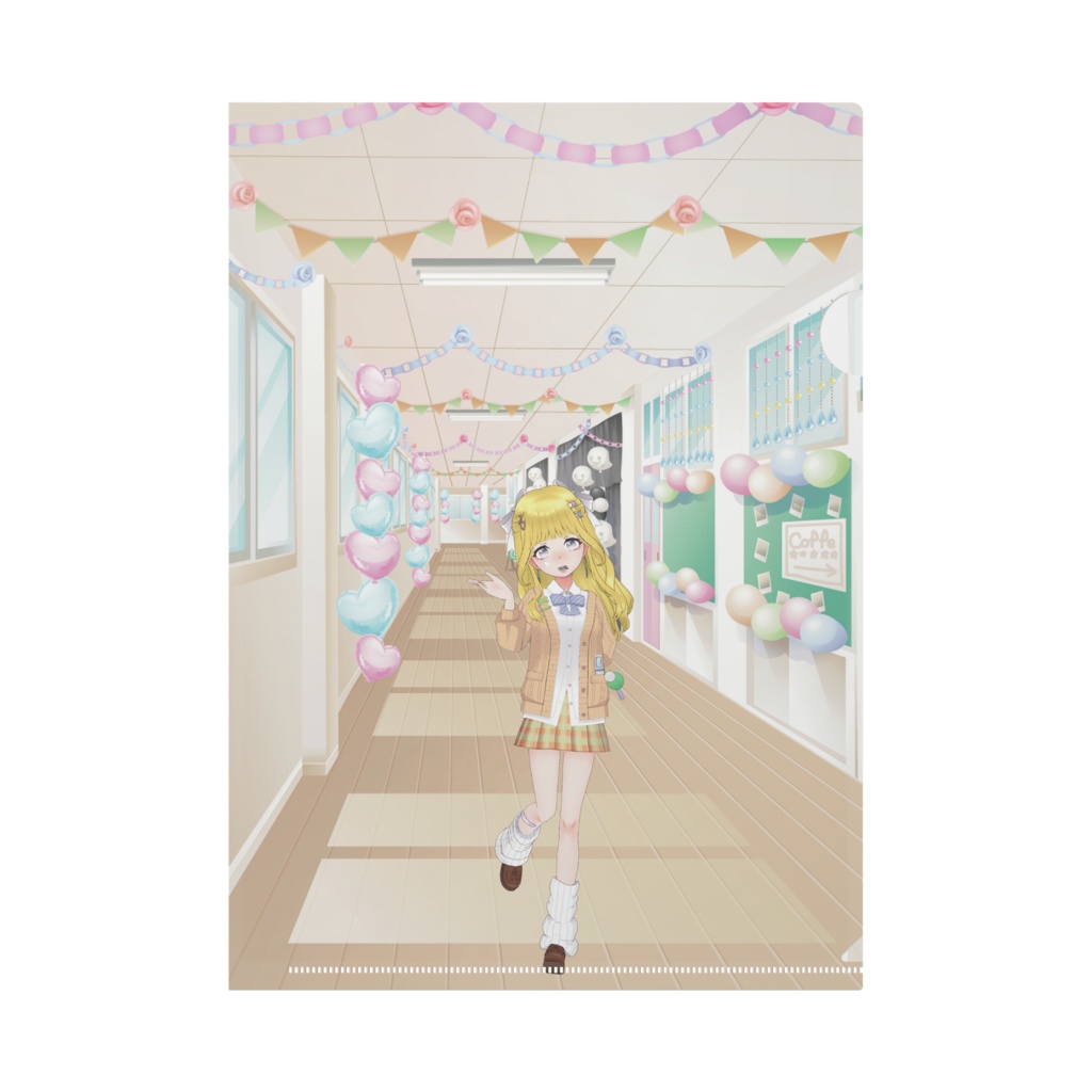 【popo】02月記念日-クリアファイル-G0273