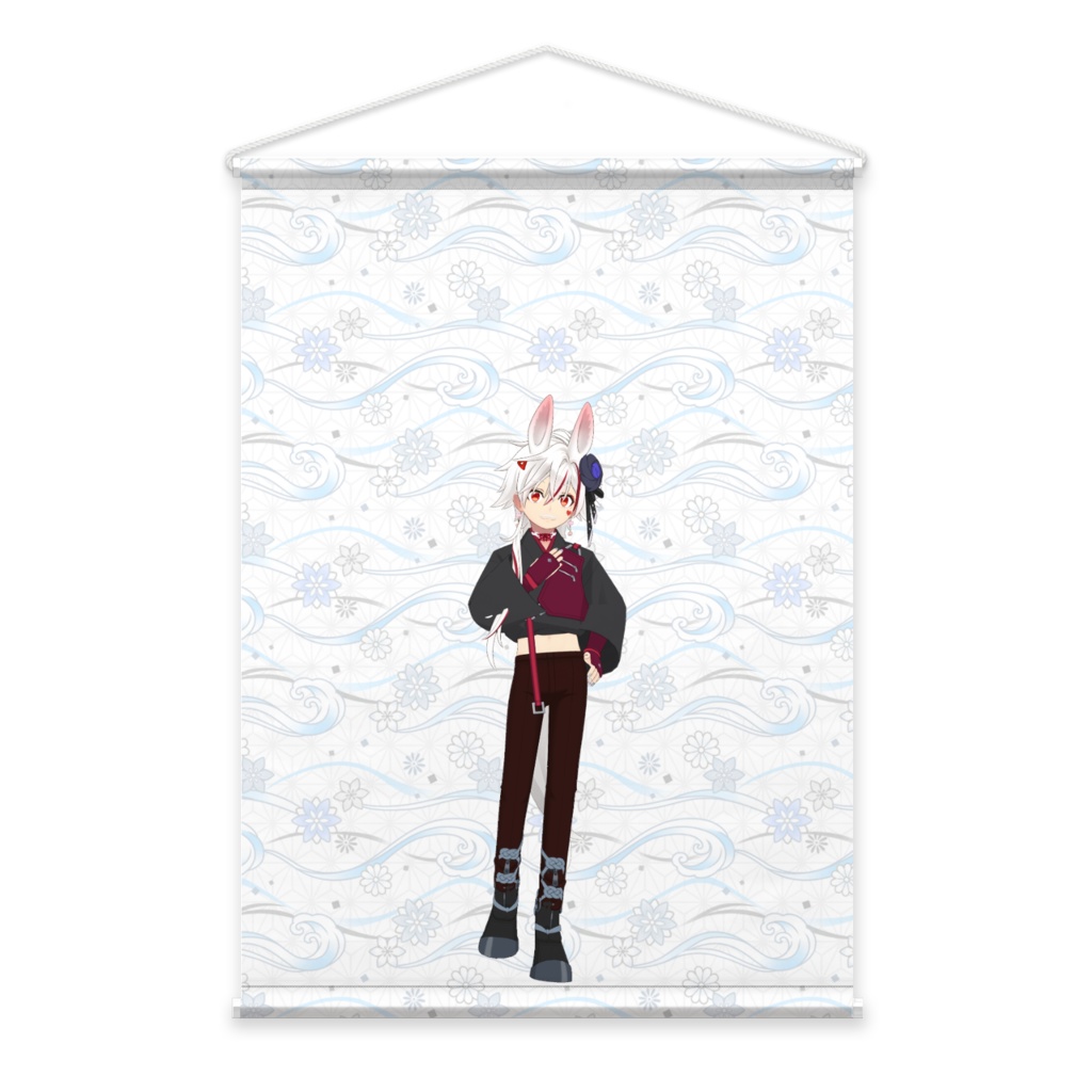 【すずめくん】02月記念日-タペストリー-G0286