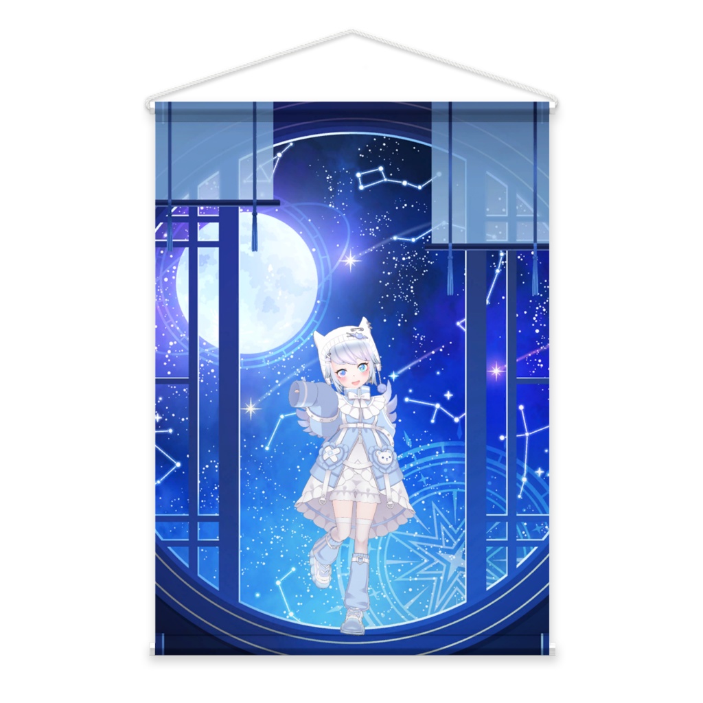 【星宮ゆしあ】02月記念日-タペストリー-G0289