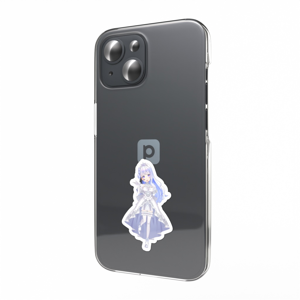【來紫 水晶】02月記念日-スマホステッカーG0306