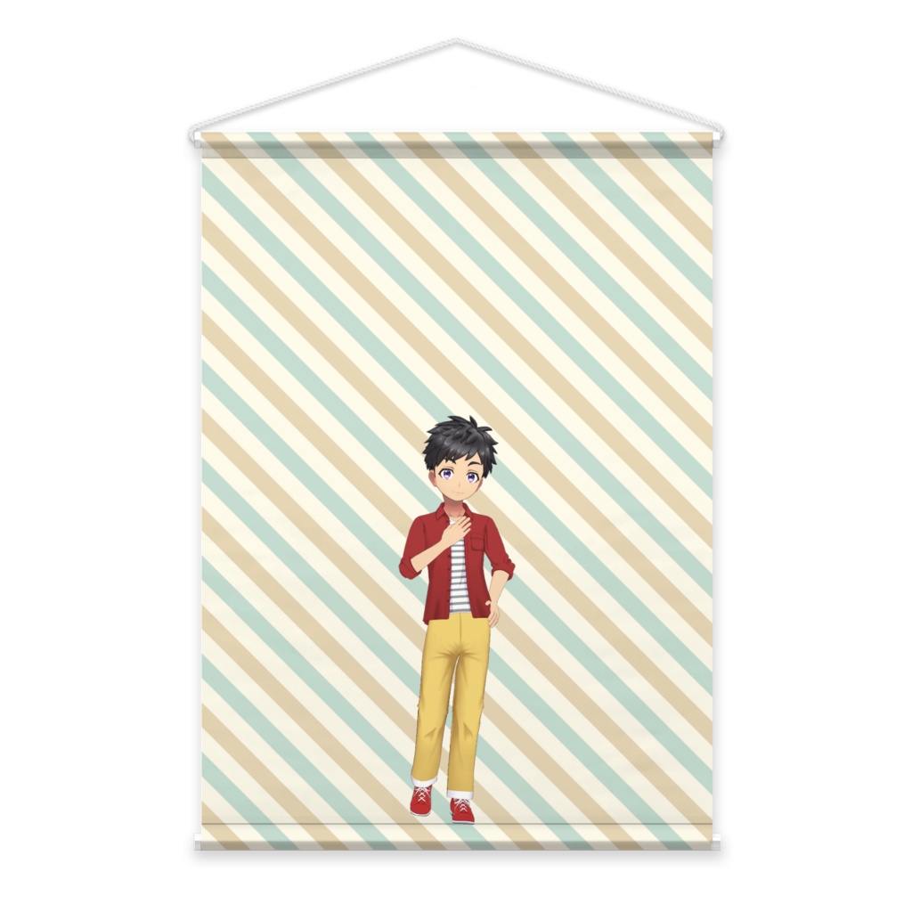 【わっちゃん】02月記念日-タペストリー-G0308