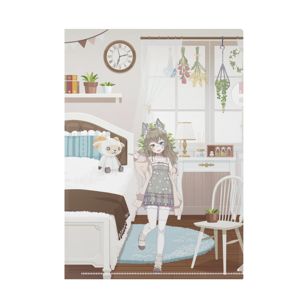 【シャケ】02月記念日-クリアファイル-G0309