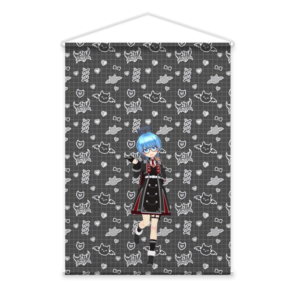 【ねぬ】02月記念日-タペストリー-G0313