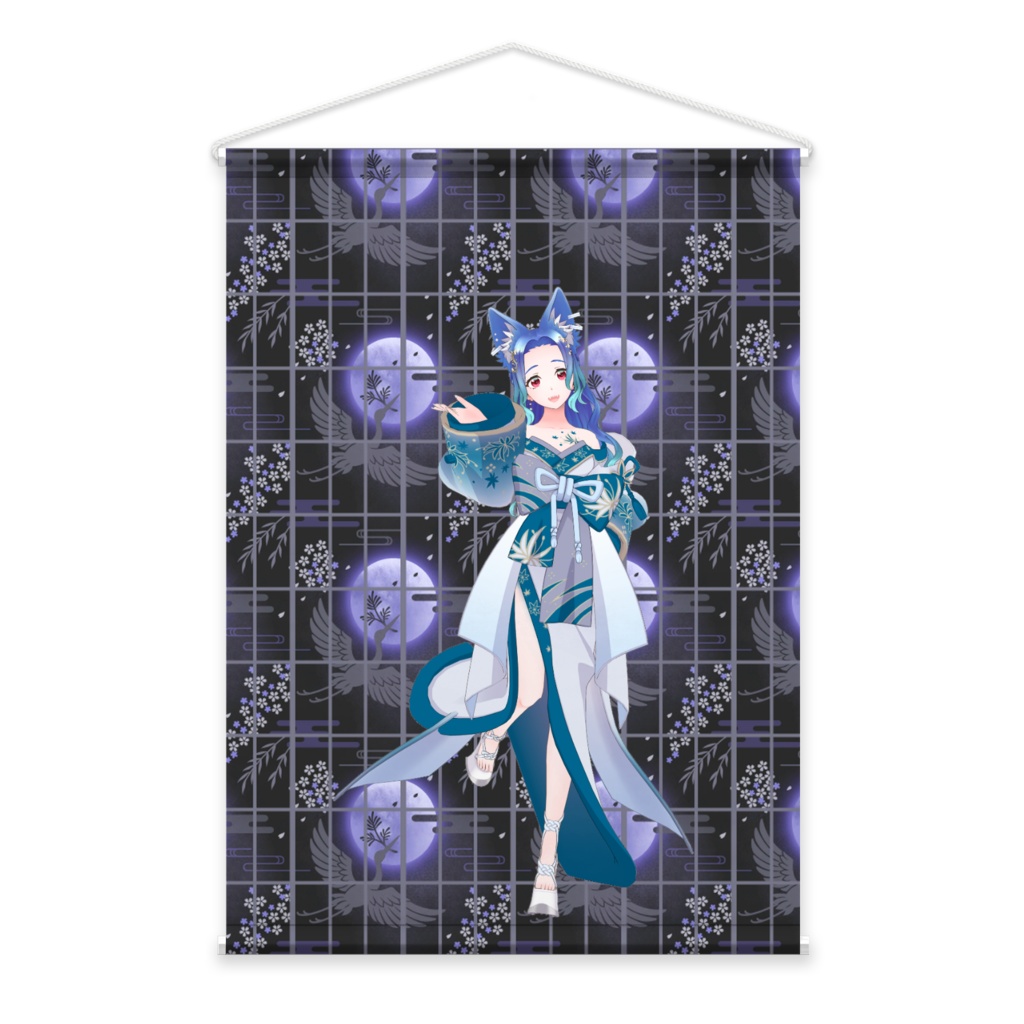 【雪鐘 奏】02月記念日-タペストリー-G0323