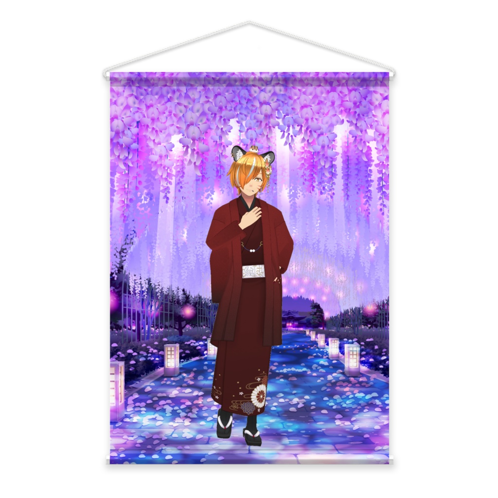 【宮田とら】02月記念日-タペストリー-G0326