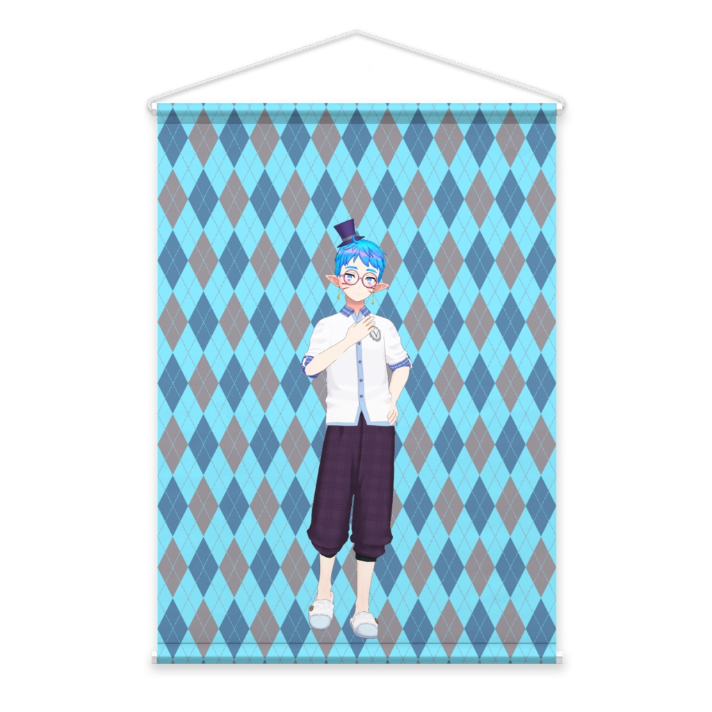 【群青のターハン】02月記念日-タペストリー-G0332