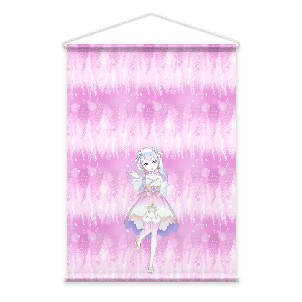 【冬花】02月記念日-タペストリー-G0333