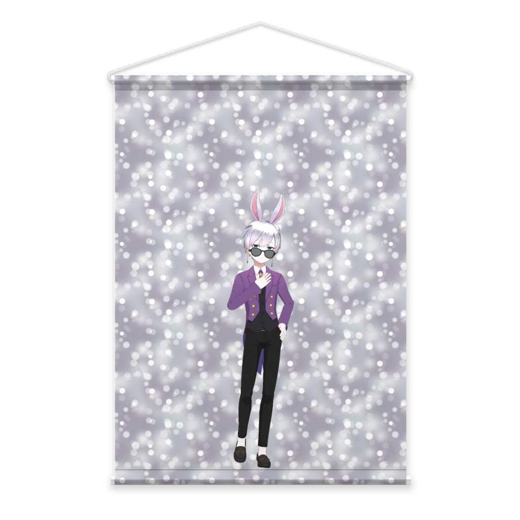 【月詠ラパン】02月記念日-タペストリー-G0334