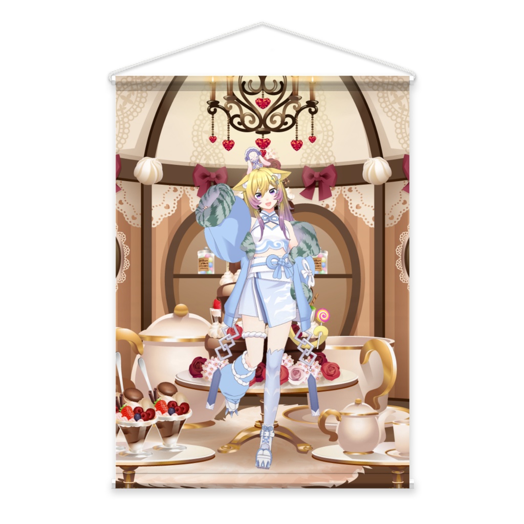 【オラキチ】02月記念日-タペストリー-G0340