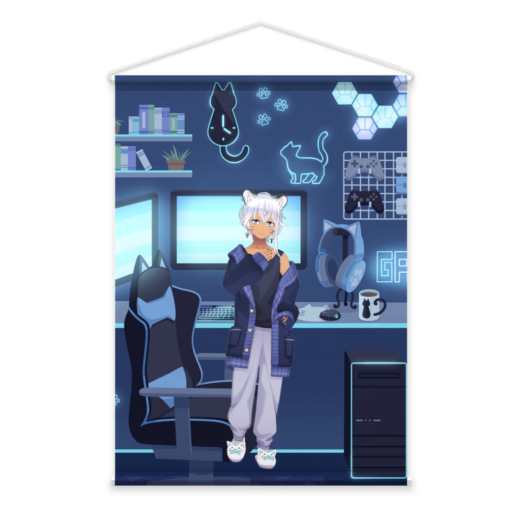 【４４０】02月記念日-タペストリー-G0341