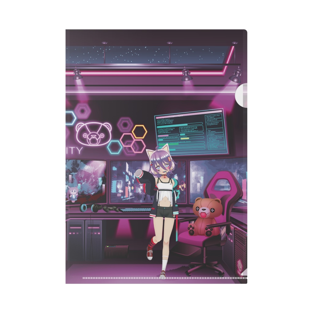 【夢現 きら】02月記念日-クリアファイル-G0357