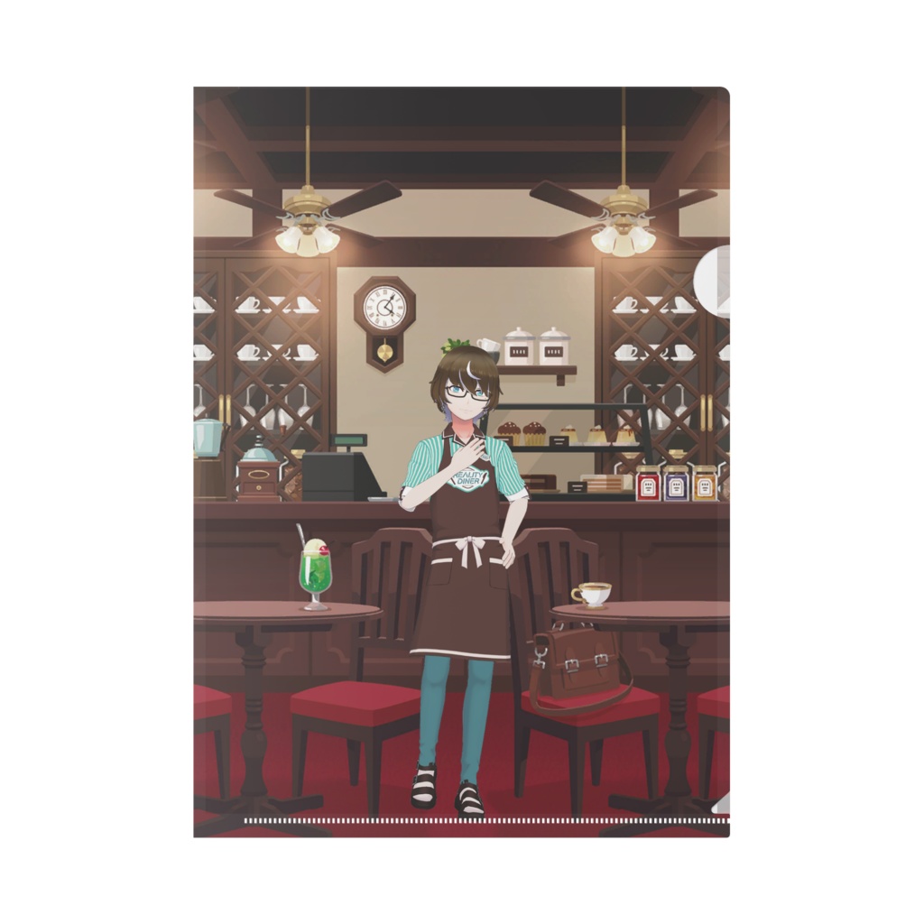 【チサイ】02月記念日-クリアファイル-G0366