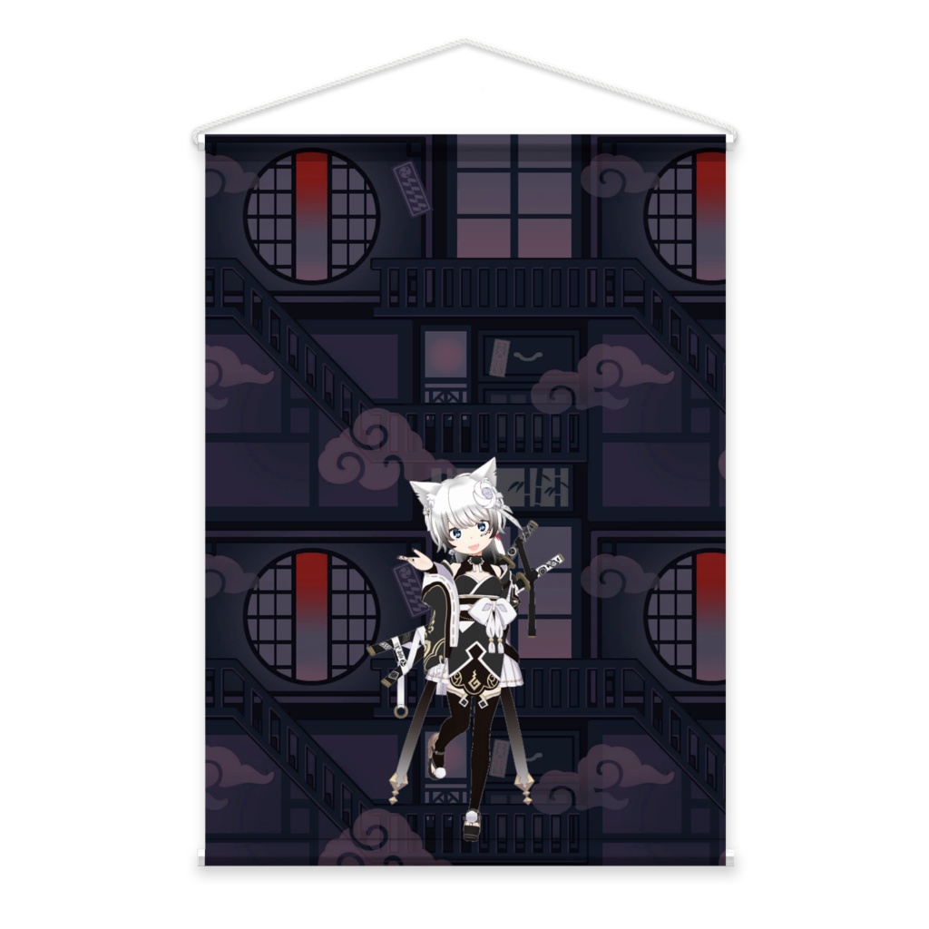 【まろか】02月記念日-タペストリー-G0388