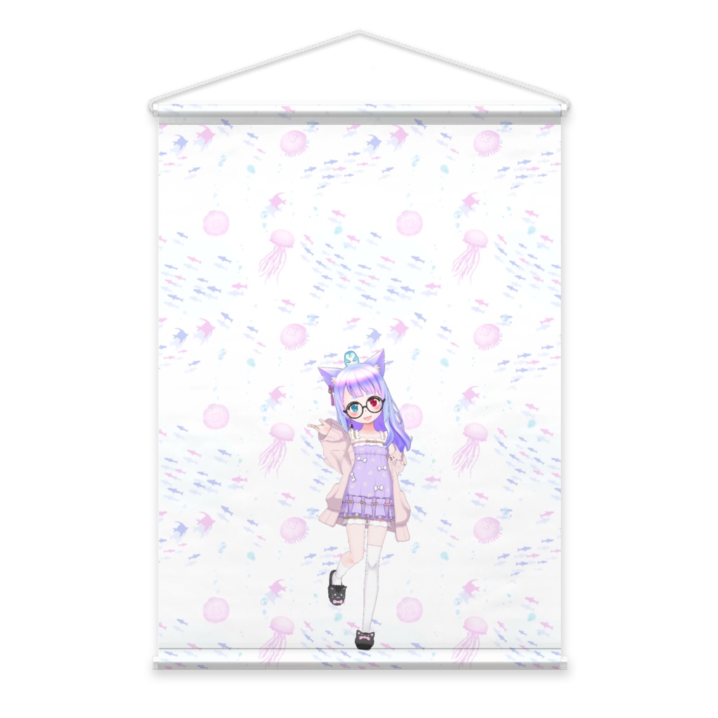 【玲(れい)】02月記念日-タペストリー-G0393