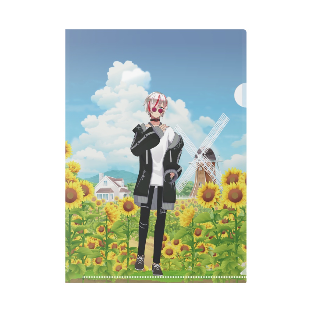 【夕凪　一琉】02月記念日-クリアファイル-G0395