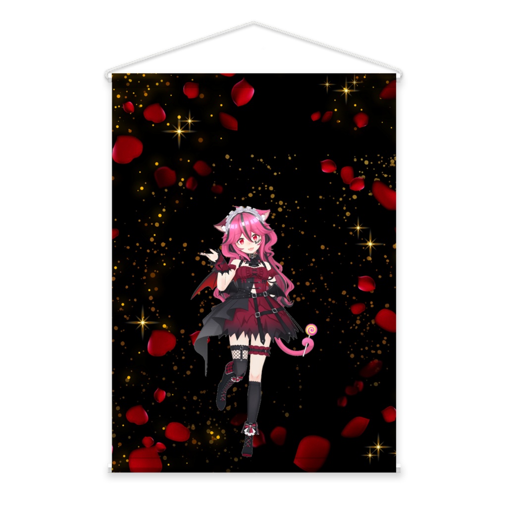 【柊みおり】02月記念日-タペストリー-G0396