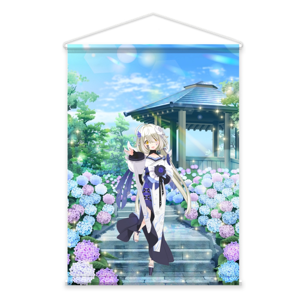 【雛菊シャスタ】02月記念日-タペストリー-G0398