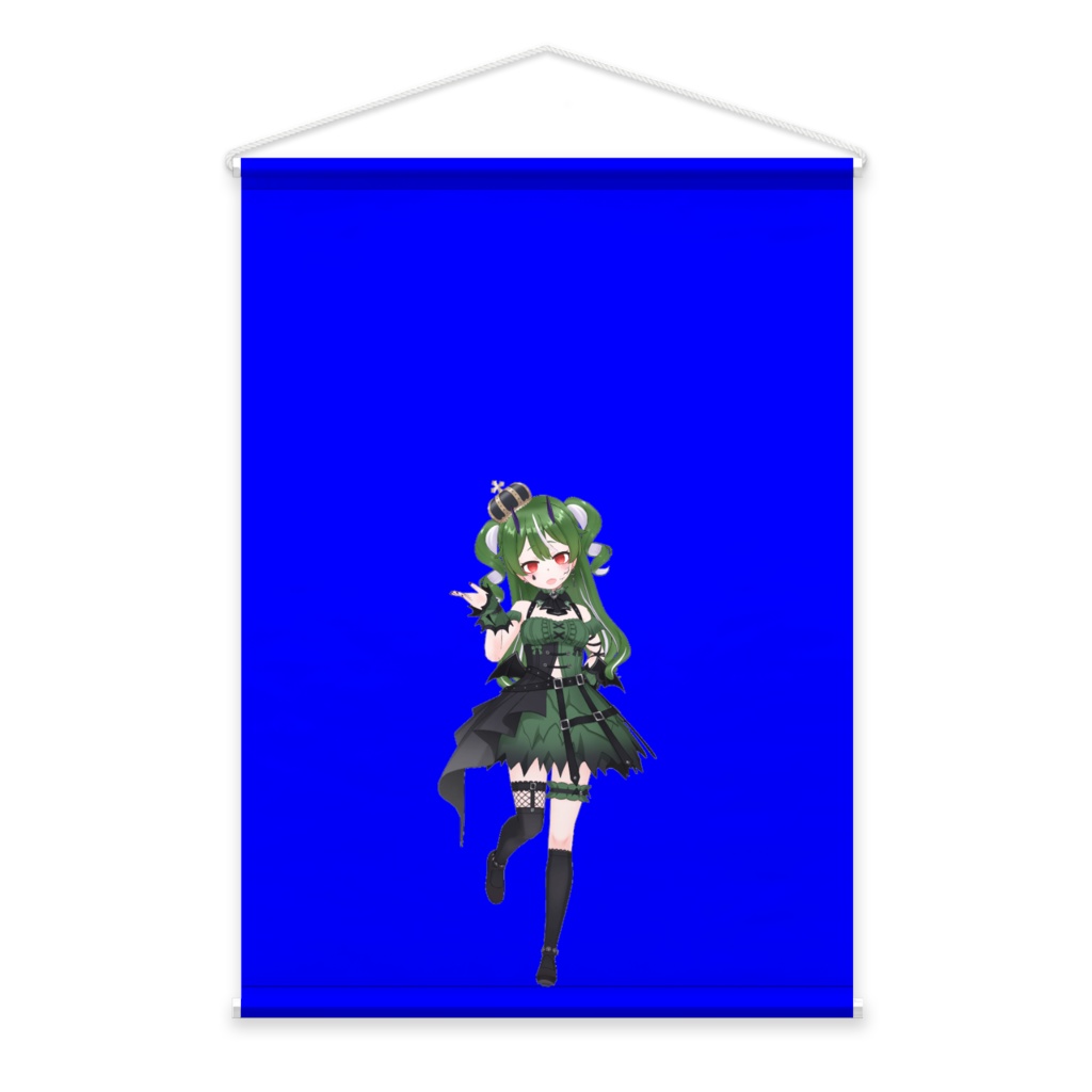 【鬼姫 瑠々葉】02月記念日-タペストリー-G0399