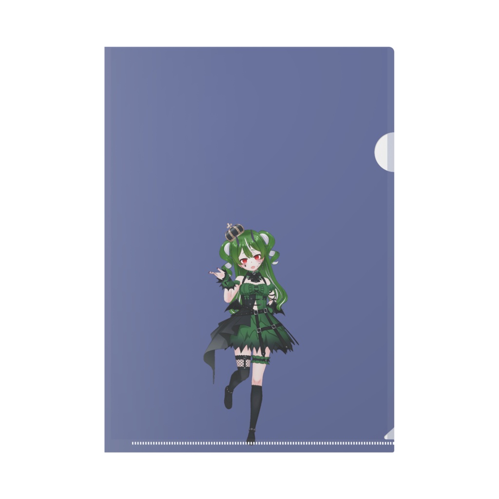 【鬼姫 瑠々葉】02月記念日-クリアファイル-G0399
