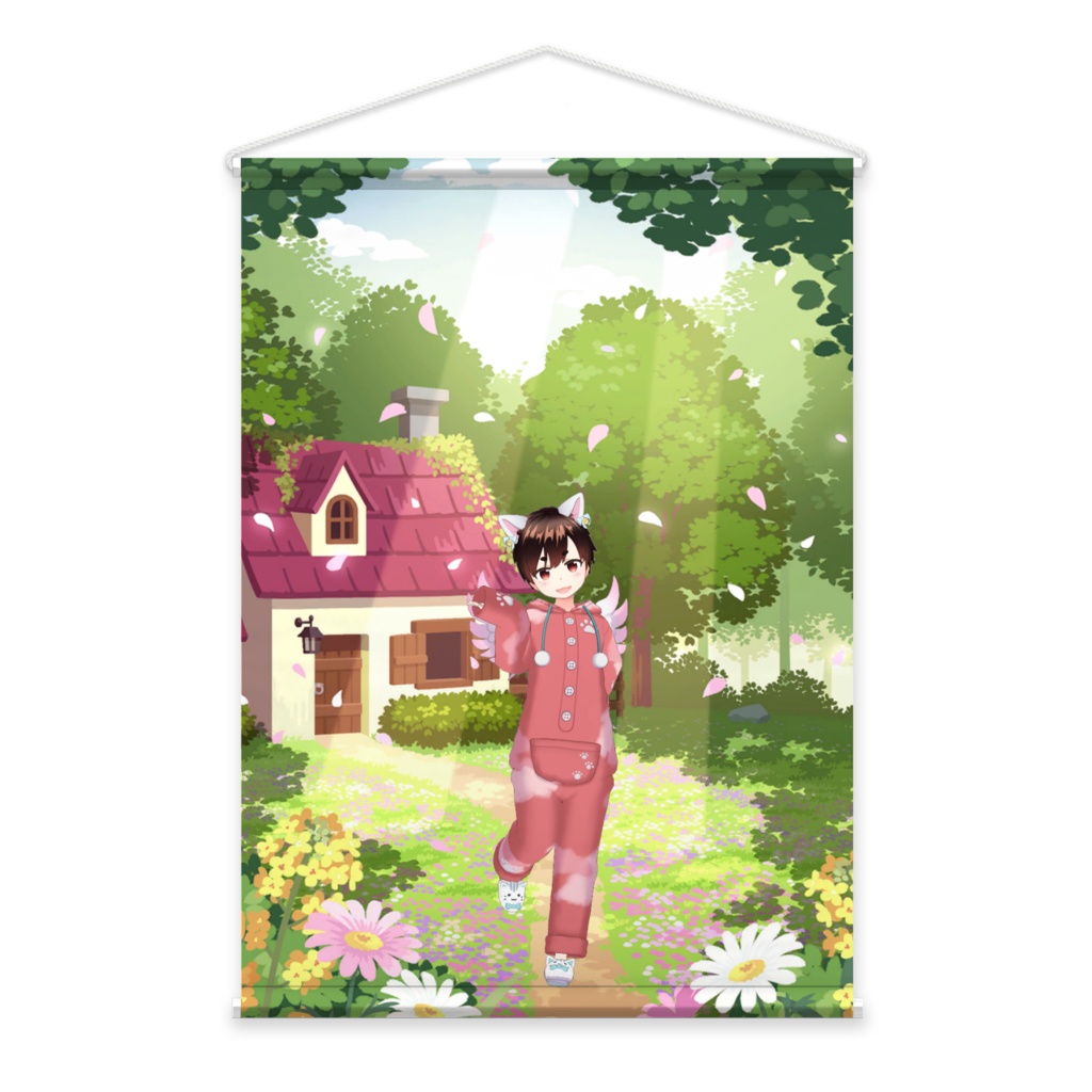 【じじまる】02月記念日-タペストリー-G0405