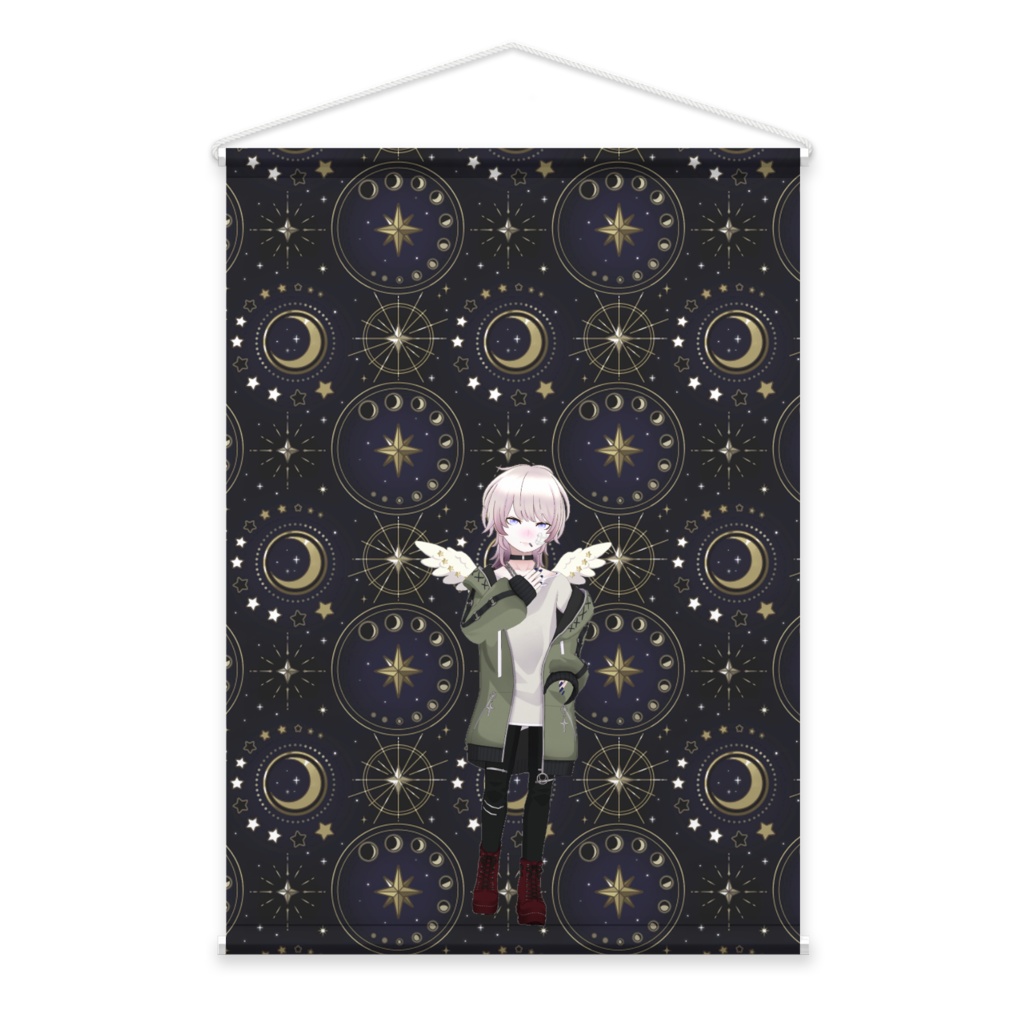 【ゆー】02月記念日-タペストリー-G0425