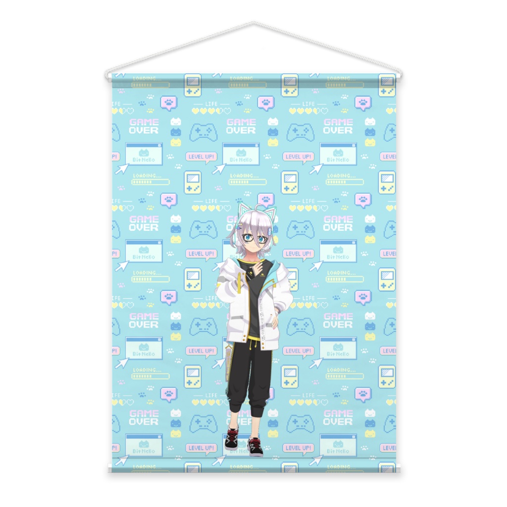 【鐐　灯舞】02月記念日-タペストリー-G0429