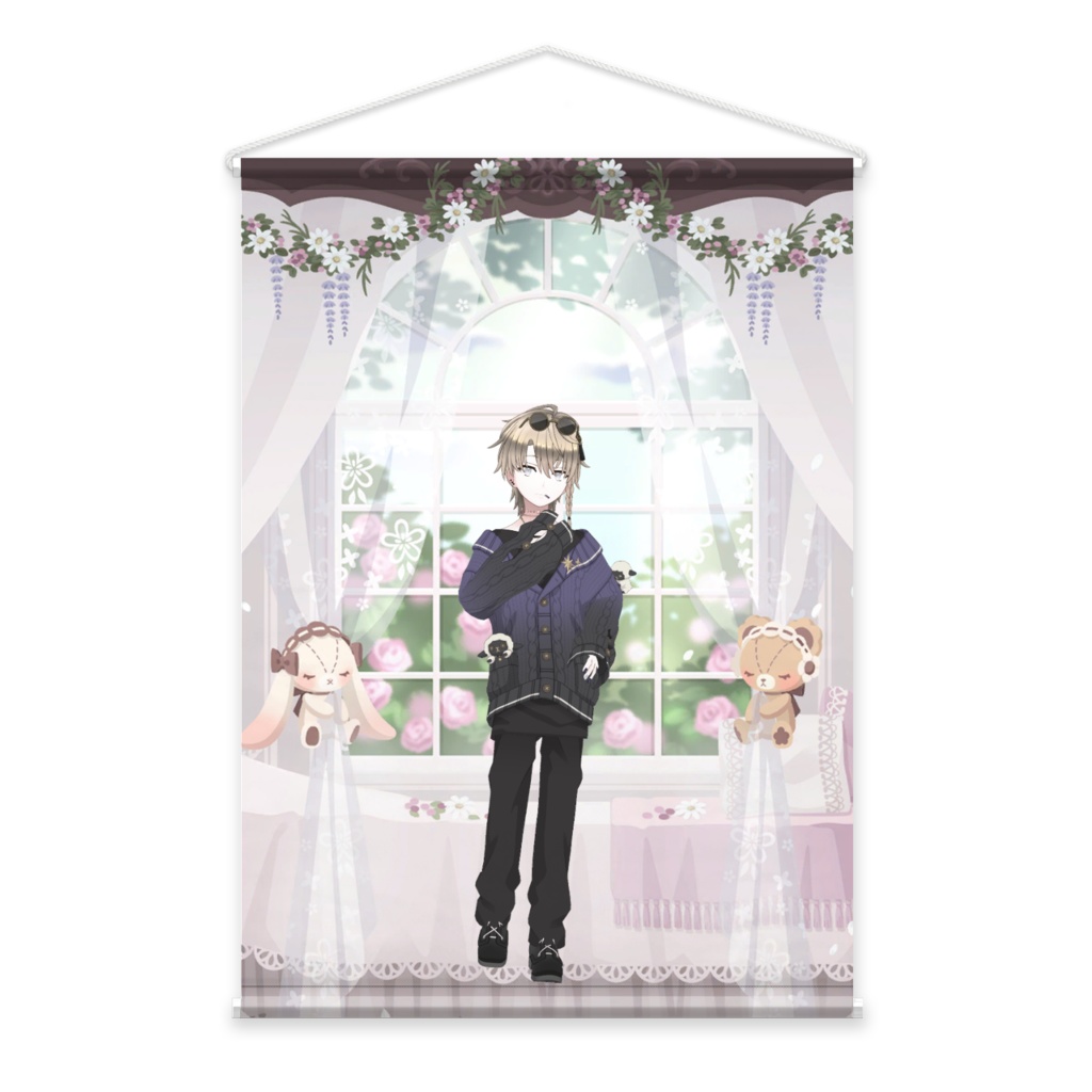 【雪月きよも】02月記念日-タペストリー-G0445