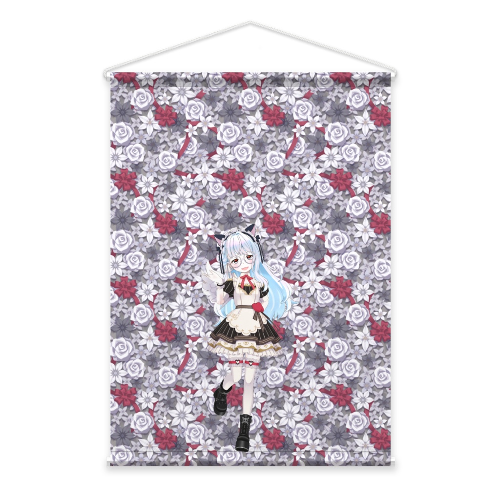 【こひなたはるる⁉】02月記念日-タペストリー-G0450