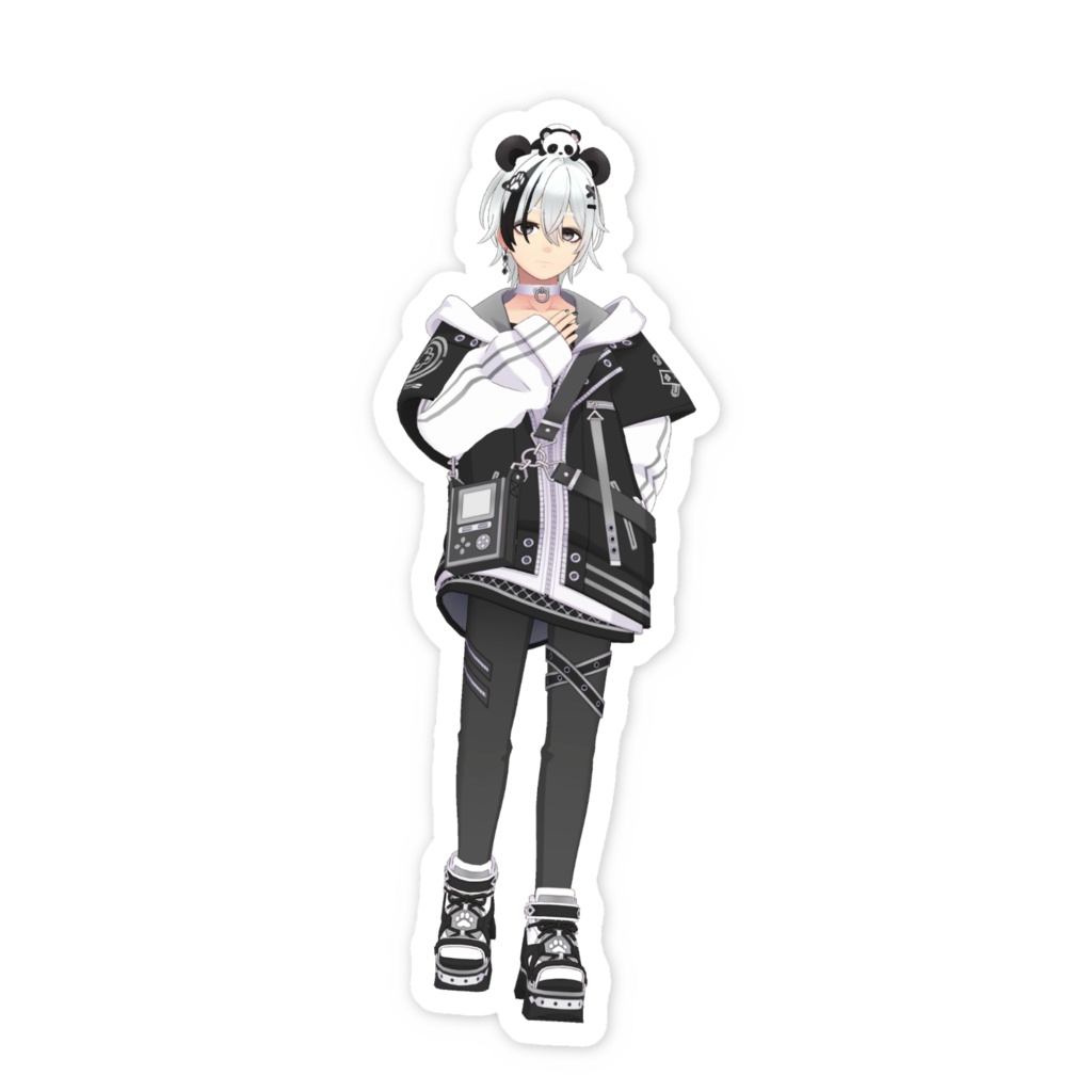 【朝壱 眞白】02月記念日-スマホステッカーG0453