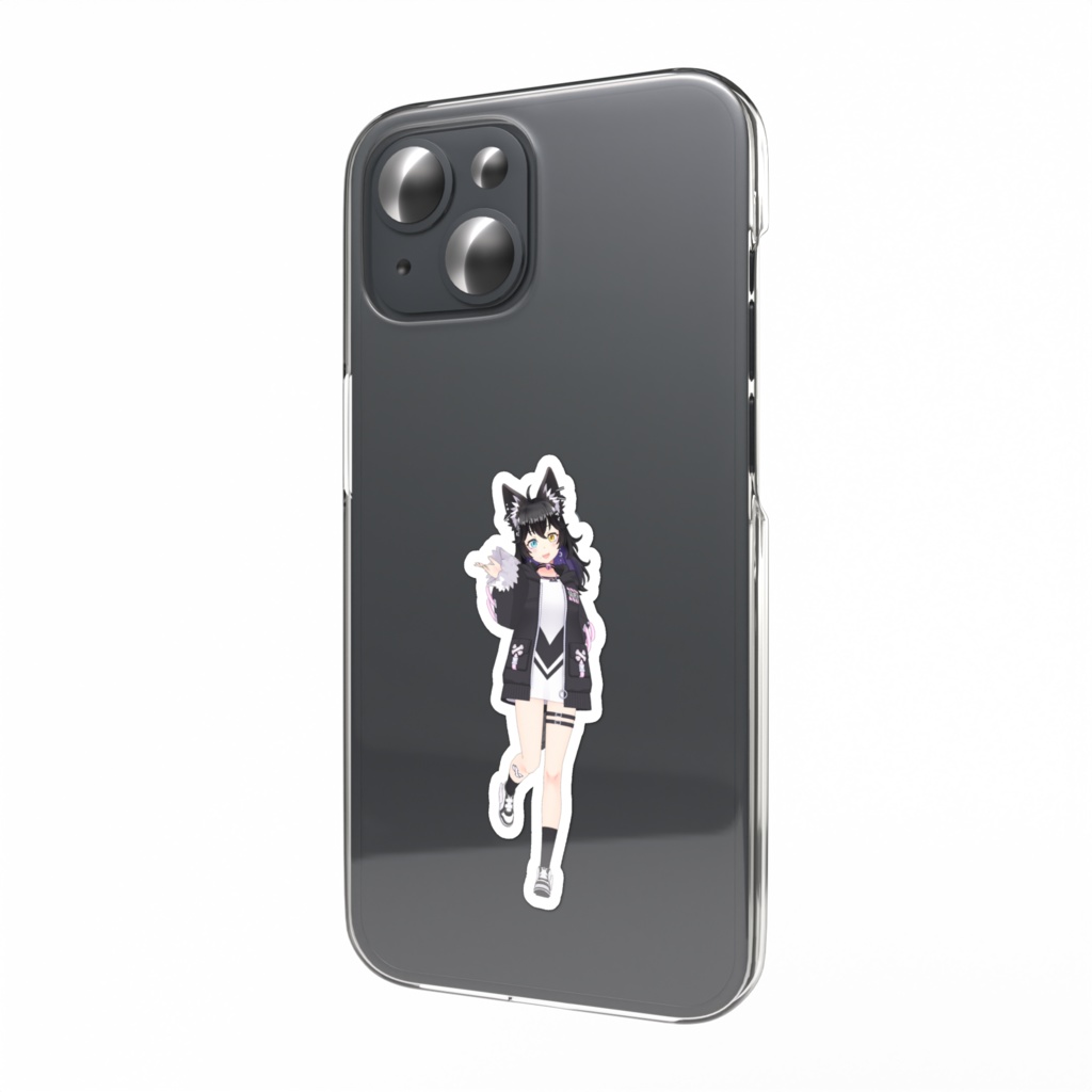 【大狼 水都】02月記念日-スマホステッカーG0456