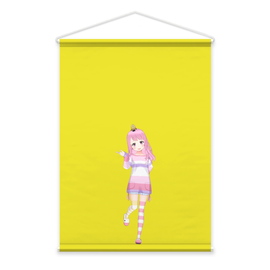 【もち】02月記念日-タペストリー-G0459