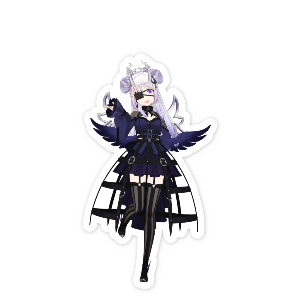 【鷲峰 なお】02月記念日-スマホステッカーG0472