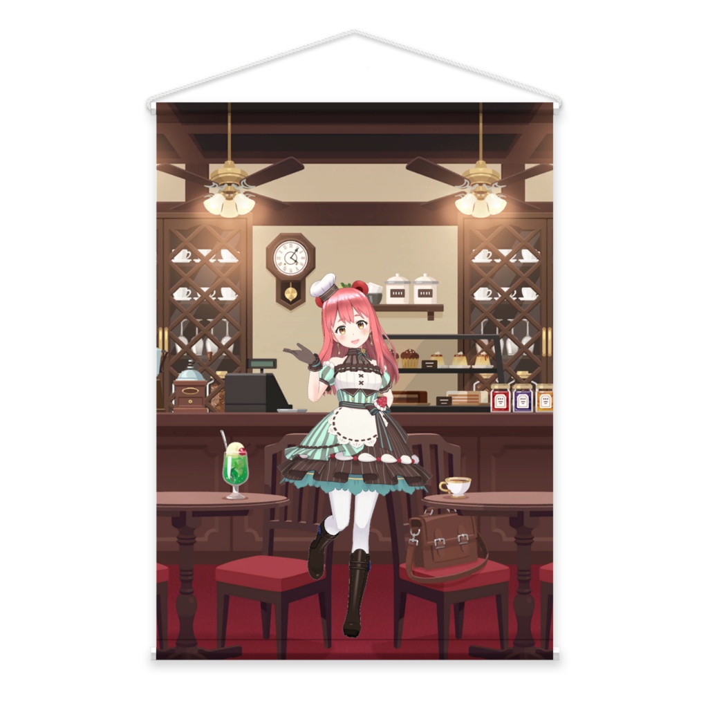 【木掘くま】02月記念日-タペストリー-G0474