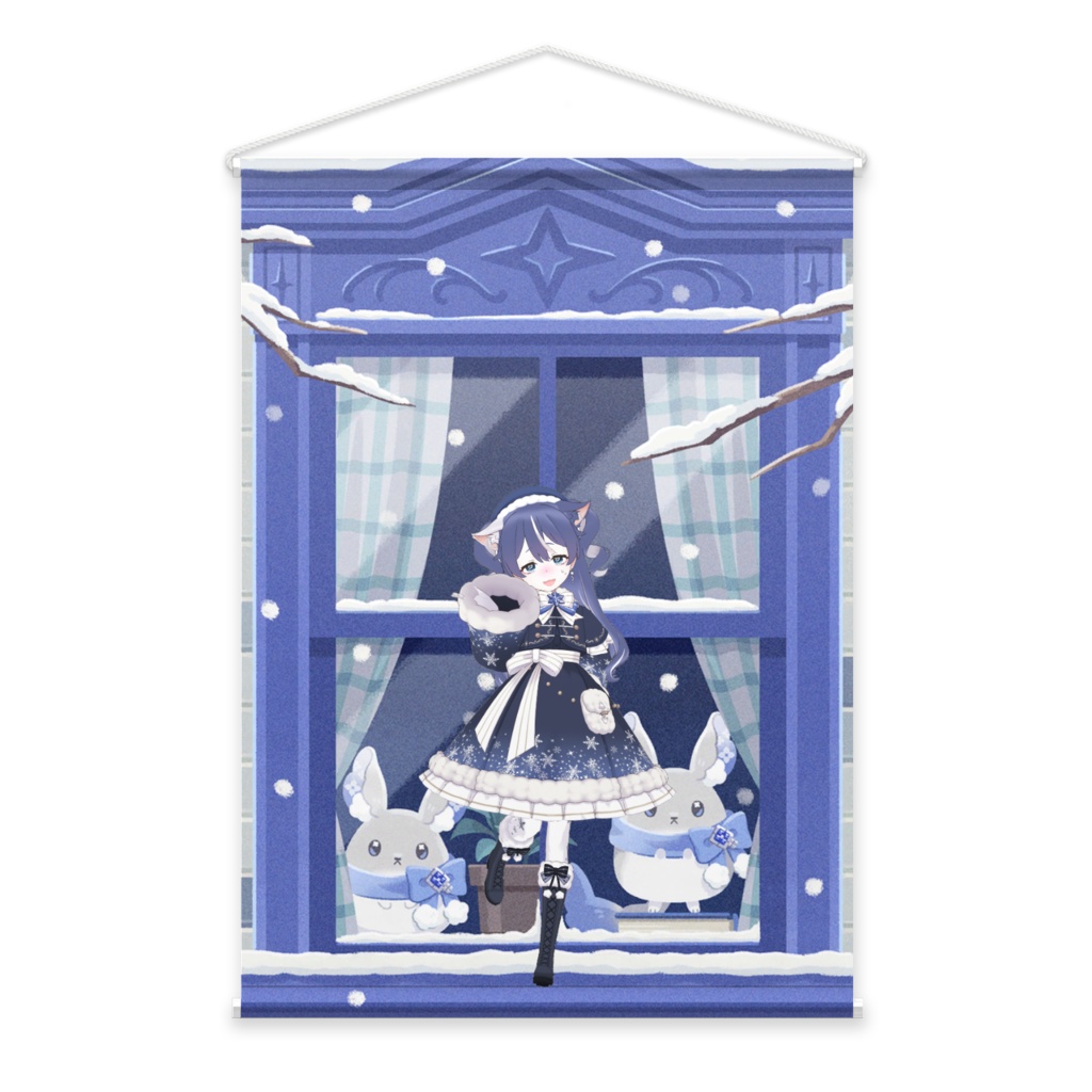 【姫乃花】02月記念日-タペストリー-G0479