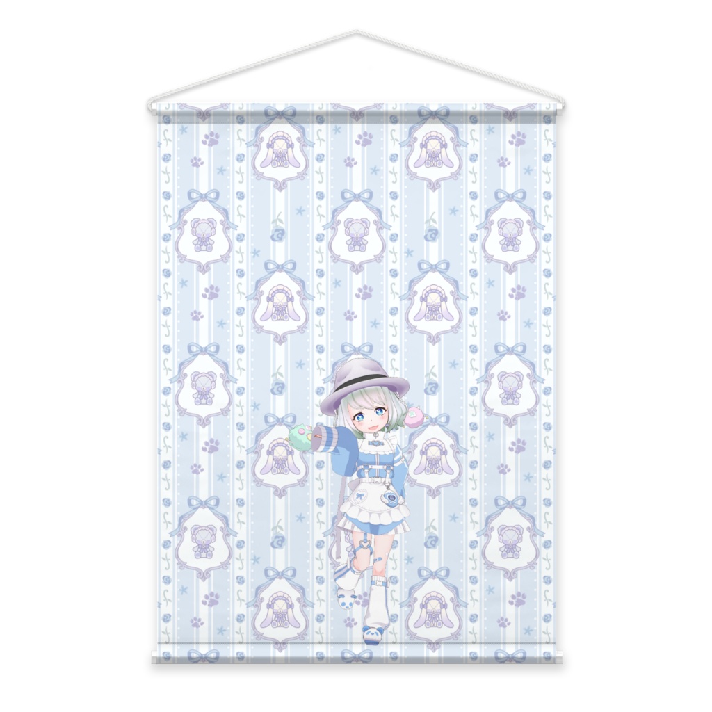 【ちすけ】02月記念日-タペストリー-G0484