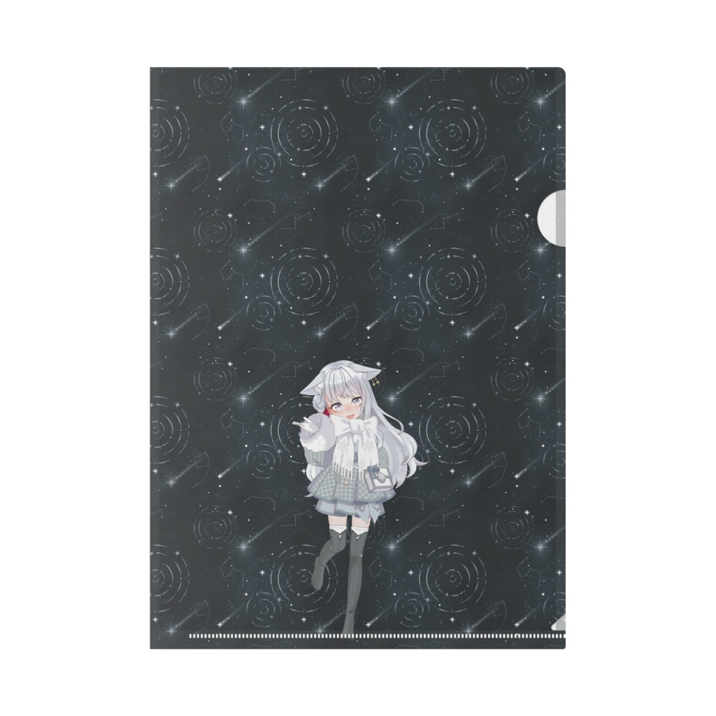 【渚紗 あーしゃ】02月記念日-クリアファイル-G0492