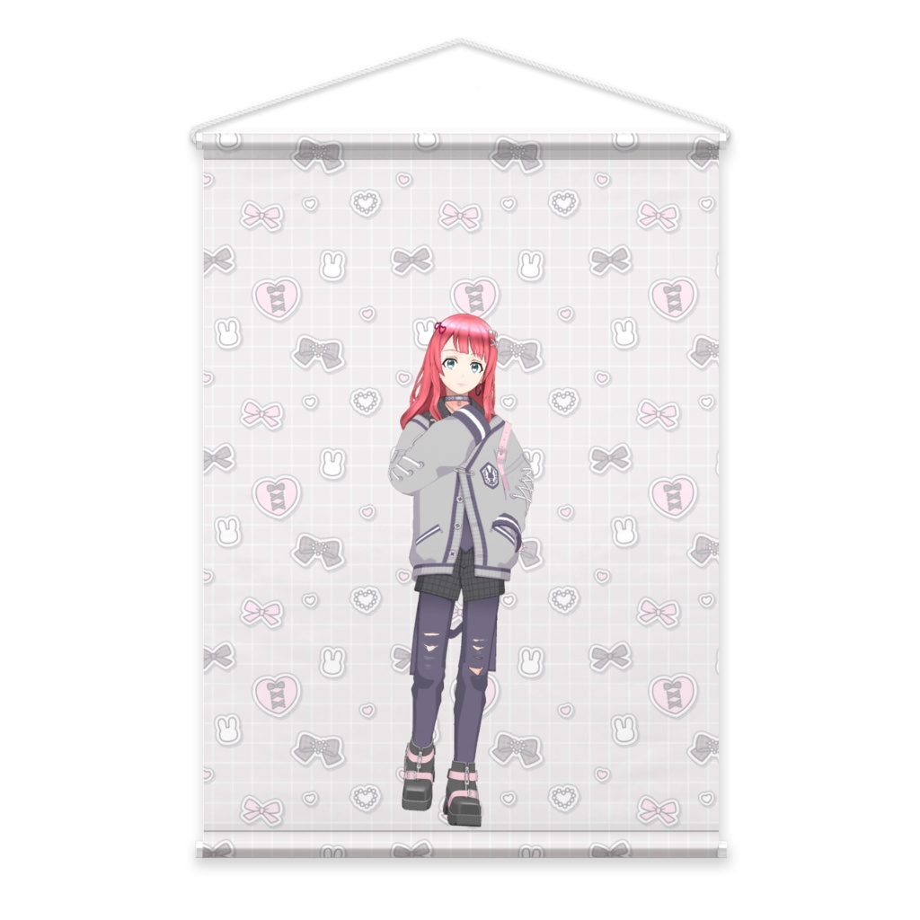 【くぅ】02月記念日-タペストリー-G0513